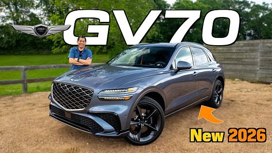 Video: The All-New 2026 Genesis GV70 Is Here – And It's a BMW X3 Killer!