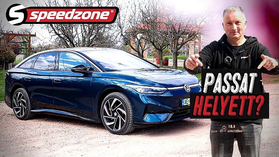 Video: Volkswagen ID.7 Pro (2024): Passat helyett? - Speedzone teszt