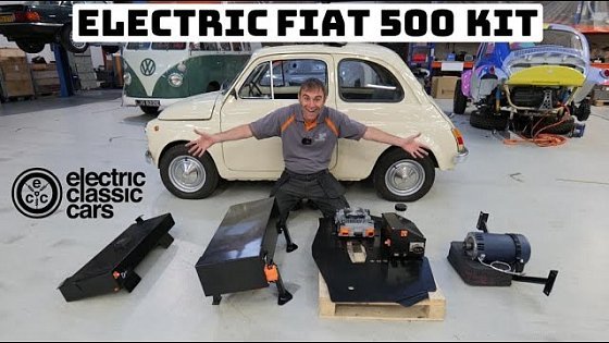 Video: Fiat 500 bolt-in electric conversion kit.