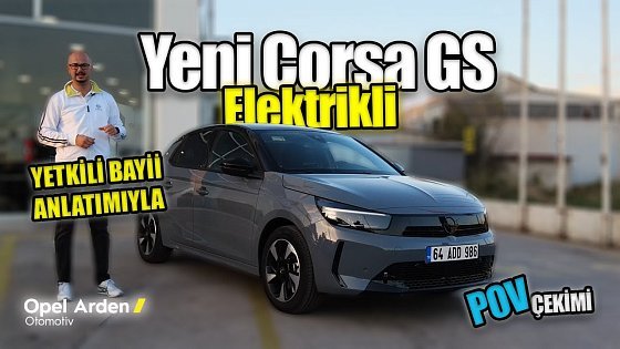 Video: ULAŞABİLECEĞİ MENZİL HERKESİ ŞAŞIRTIYOR!! (492 KM MENZİL) Yeni Opel Corsa GS Elektrikli #povsürüş
