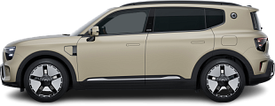 Side view photo of Smart #5 Premium (2025-…) on transparent background