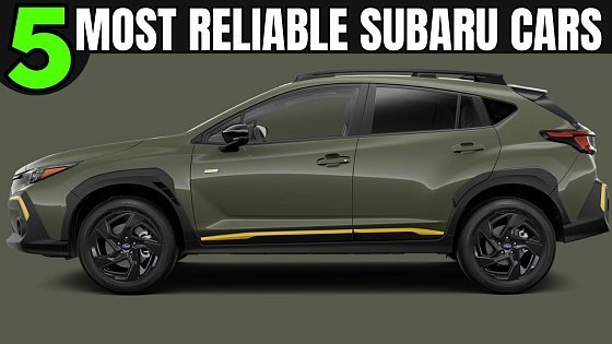 Video: Most Reliable Subaru SUVs For 2025 | SUVs To Buy!