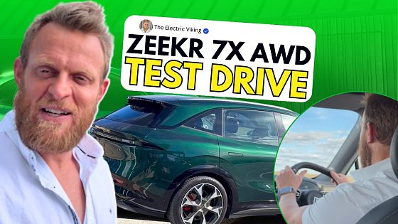 Video: Zeekr 7X AWD Test Drive in Australia - The best EV I've ever driven...