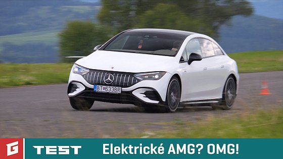 Video: Mercedes AMG EQE 43 4MATIC - TEST - GARAZ.TV - Rasto Chvala