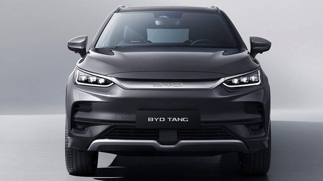 BYD Tang Flagship (2024-…) front fascia photo, grille, headlights, bumper, exterior