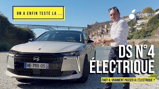 Video: Essai DS N°4 100% électrique !
