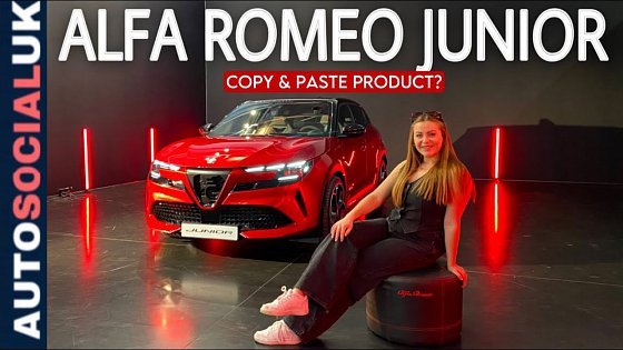 Video: Alfa Romeo's FIRST electric car - Junior Elettrica review UK 4K