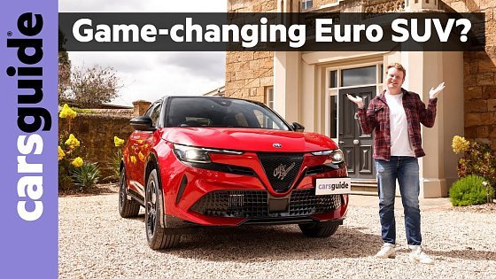 Video: Alfa Romeo Junior Ibrida 2026 review Australia: New Italian small SUV targets Lexus LBX & Audi Q2