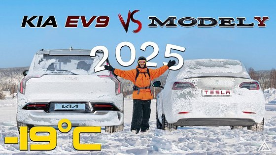 Video: Tesla Model Y vs Kia EV9: Tested At Minus 19 Degrees Celsius. How&#39;s performance, range, charging...?