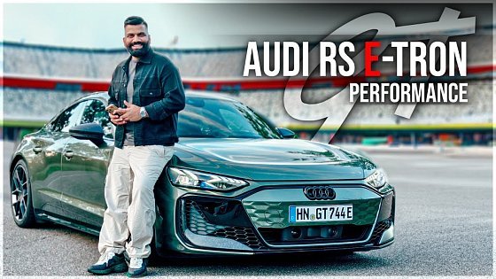 Video: Audi RS e-tron GT Performance First Look - Most Powerful Audi???