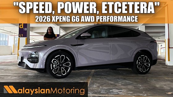 Video: 2026 Xpeng G6 AWD Performance Review – Speed, Power, Etcetera | #Review