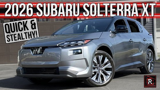 Video: Speedy Sleeper! | 2026 Subaru Solterra XT Touring | Detailed Review & Breakdown