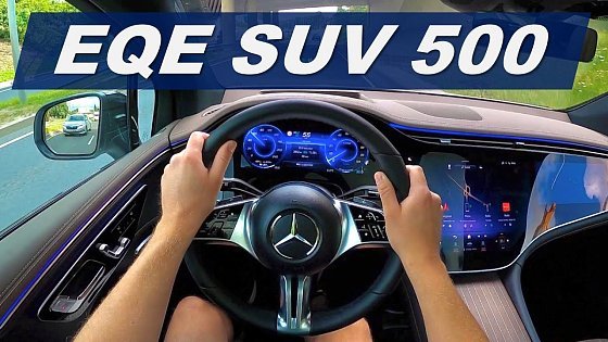 Video: Mercedes-Benz EQE SUV 500 With Hyperscreen Point of View Drive (Binaural Audio)