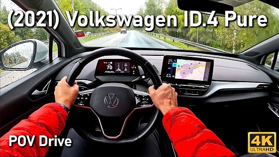 Video: (2021) Volkswagen ID.4 Pure POV Drive