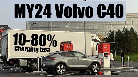 Video: MY24 Volvo C40 Charging Test (10-80%)