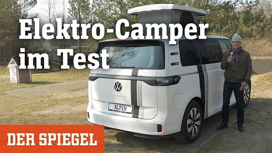 Video: Wir drehen eine Runde: VW ID. Buzz – Elektro-Bulli als Camper | DER SPIEGEL