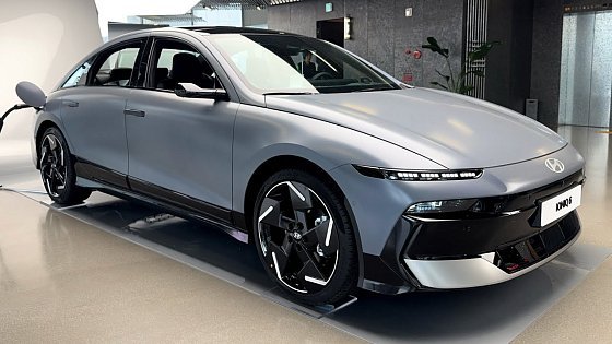 Video: [4K] 2026 Hyundai IONIQ 6 Long Range "Transmission Blue Matte" Walkaround Review