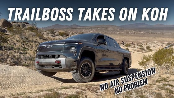 Video: Trail Boss! Chevy Silverado EV In The Desert For An EV King Of The Hammers Adventure