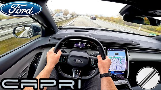 Video: 2025 Ford Capri Extended Range Premium | 286PS | TopSpeed & Test Drive