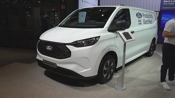 Video: Ford E-Transit Trend 320 L2 Panel Van (2025) Exterior and Interior