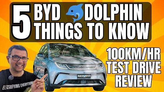 Video: BYD Dolphin Premium - 5 Things Need To Know, Motorway 100km/hr Review