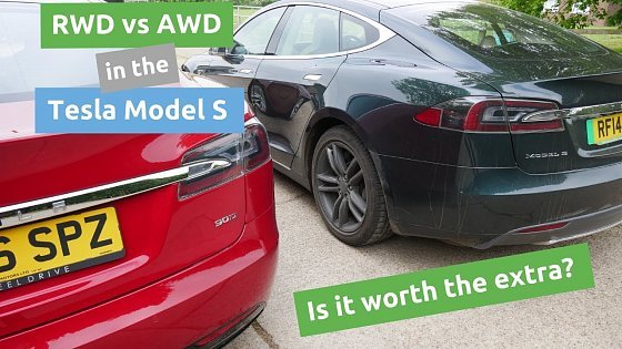 Video: Comparing the Tesla Model S RWD to the AWD. Is it worth the extra?