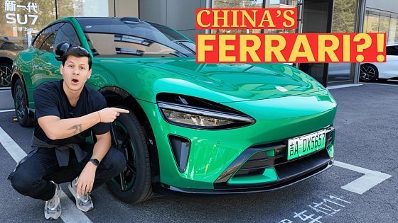 Video: Xiaomi's Electric Ferrari - It's Insane.