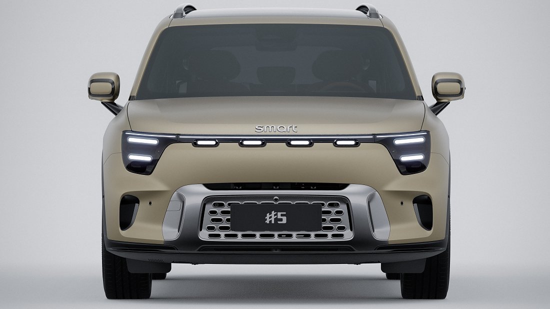 Smart #5 Pro+ (2025-…) front fascia photo, grille, headlights, bumper, exterior
