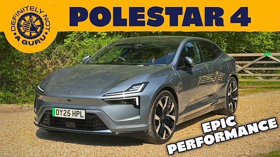 Video: 2025 POLESTAR 4 REVIEW | Now this thing is QUICK