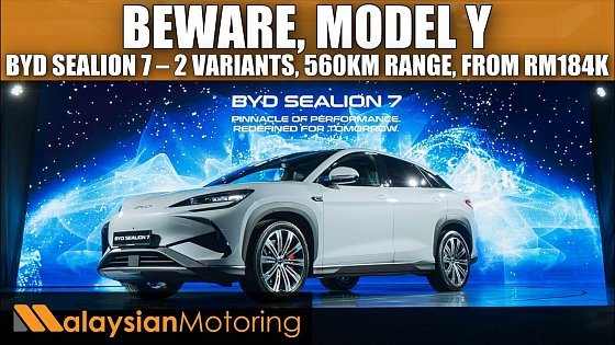 Video: 2024 BYD Sealion 7 Launched – 2 Variants, 530PS, RM184k | #NewsUpdate