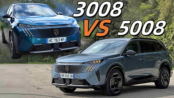 Video: 更個性還是更家用?Peugeot 3008 VS 5008:法系SUV兩兄弟,你會選……