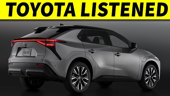 Video: Toyota just SCRAPPED the "bZ4x" // Here's the VASTLY improved 2026 Toyota "bZ"