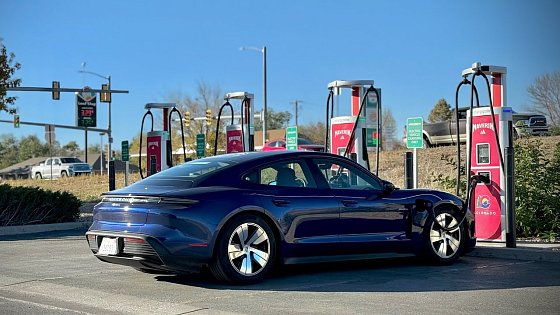 Video: New Porsche Taycan 70-MPH Highway Range Test! Blows Past EPA Rating