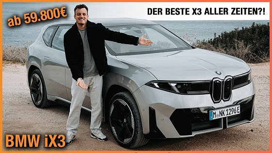 Video: BMW iX3 im Test (2026) Der BESTE X3 aller Zeiten ab 59.800€?! Fahrbericht | Review | Neue Klasse