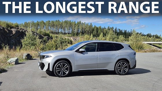 Video: BMW iX3 50 xDrive w/20" wheels range test