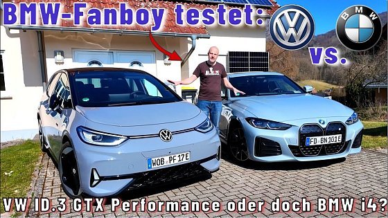 Video: BMW-Fanboy testet den VW ID.3 GTX Performance: Möchtegern-Sportler oder Rampensau?