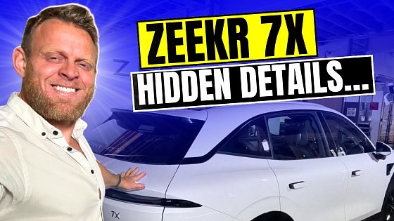 Video: Why I've ordered this EV: Zeekr 7X full walk-around and specifications