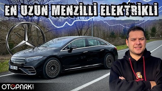 Video: Türkiye'de satılan EN UZUN MENZİLLİ elektrikli otomobil | Mercedes EQS 450 4matic | OTOPARK.com