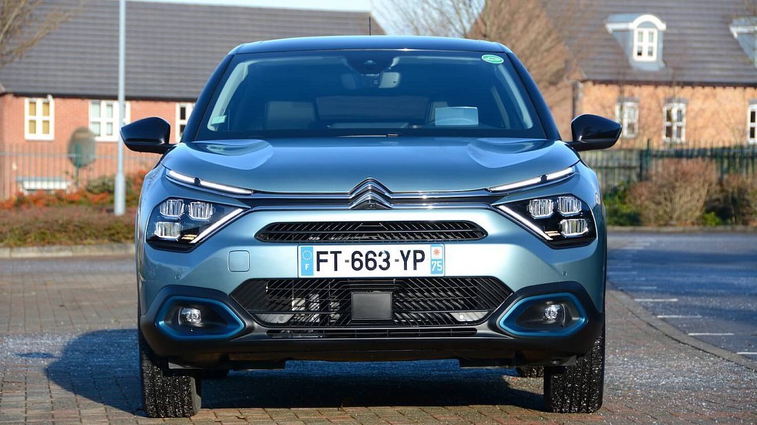 Citroën e-C4 50 kWh (2020-2024) front fascia, grille, headlights, bumper, exterior