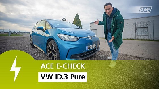 Video: VW ID.3 Pure im ACE E-CHECK