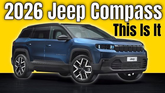 Video: 2026 Jeep Compass: Global Redesign and EV Power Unveiled