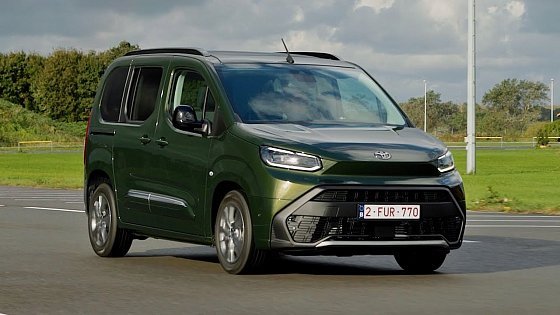 Video: 2025 Toyota Proace City Verso - Exterior, interior details