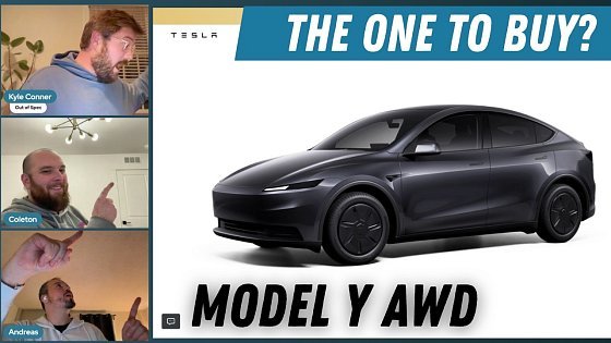Video: There's A New Tesla! Model Y AWD Unveiled - Here's Everything We Know