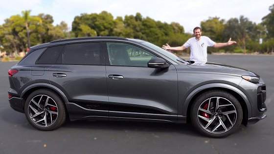 Video: The 2025 Audi SQ6 E-Tron Is Surprisingly Cool and Fun