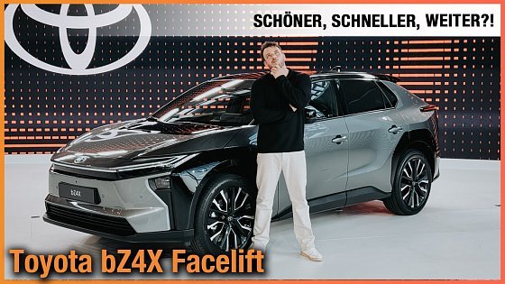 Video: Toyota bZ4X Facelift (2025) Schöner, schneller, weiter? Alle Infos zum NEUEN E-SUV! Review | Test