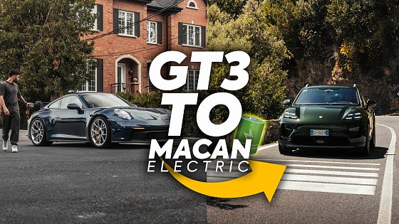 Video: Switching my Porsche 911 GT3 to a Macan 4S Electric for a week!