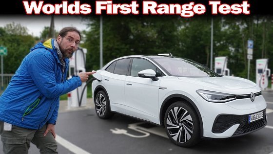 Video: Worlds FIRST Range test - VW Id.5 Pro Performance - 130 km/h Autobahn