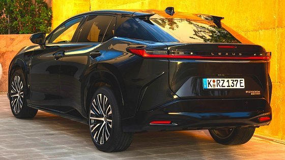 Video: New 2025 Lexus RZ 500e Luxury in Graphite Black | Full Drive, Exterior & Interior Review