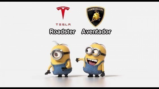 Video: Tesla Roadster vs Lamborghini Aventador