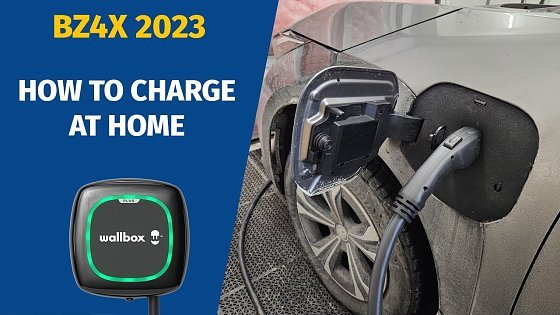Video: How to charge your EV at home - 2023 Toyota BZ4X XLE AWD